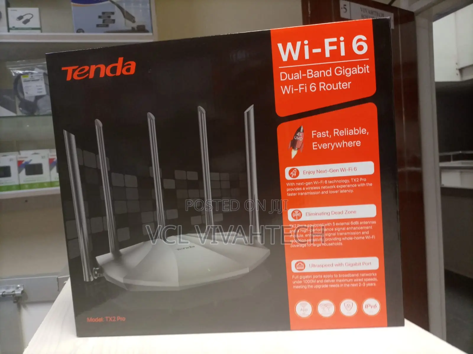 Tx2 Pro Dual-Band Gigabit Wi-Fi 6 Router