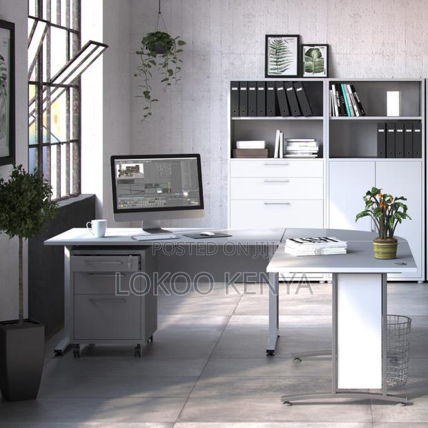 Office Desk Single Motorized Adjustable Office Desk - thumbnail 4