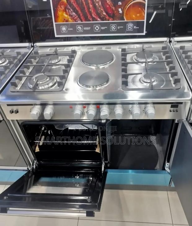 Haier 60*90 4gas + 2 Electric Plate With Compartment Cooker