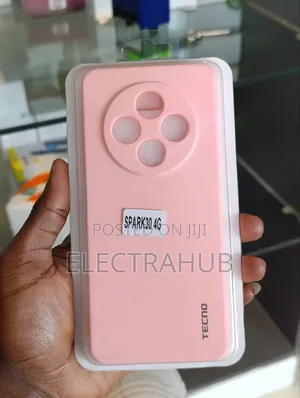 Tecno Spark 30 4g Silicone Case New Sealed