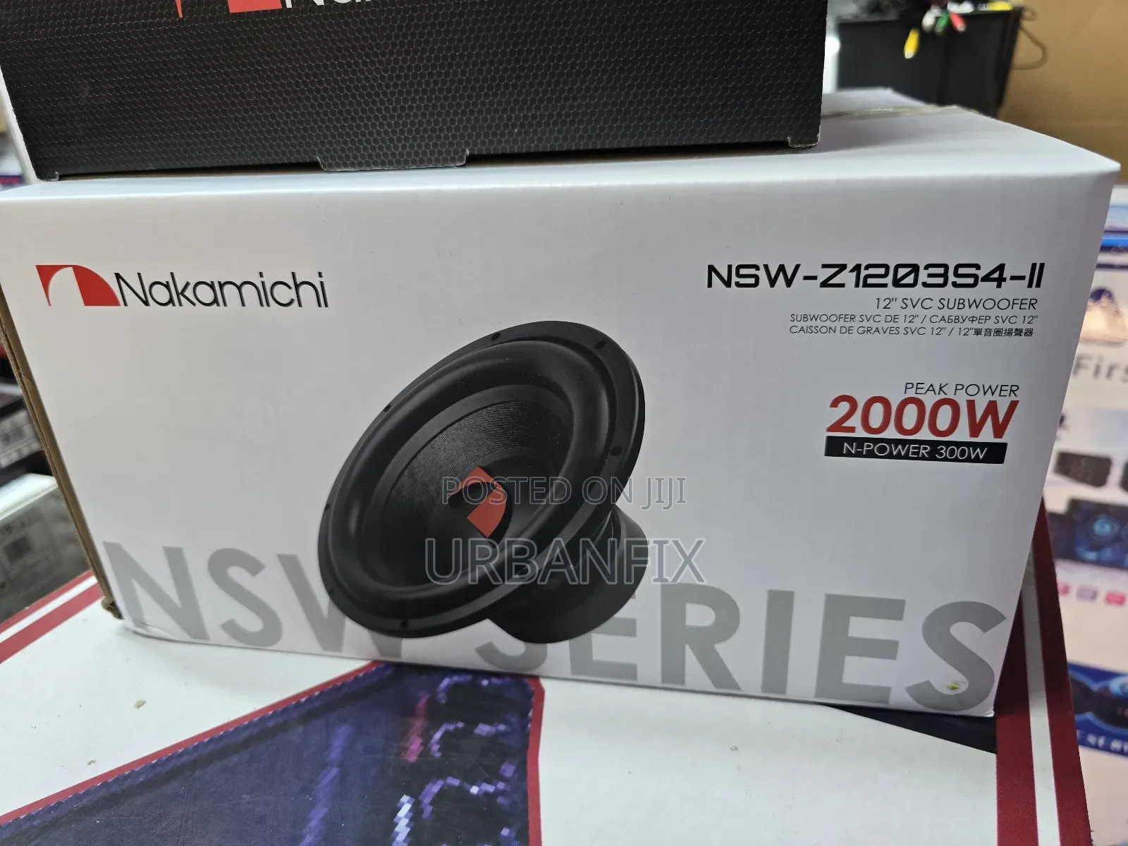 Nakamichi 2000watts 12 Inch Powerful Bass Subwoofer