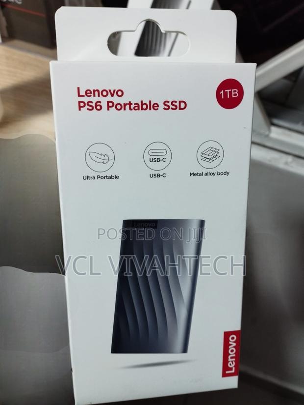Lenovo Ps6 Portable Solid State Drive 1tb - main view