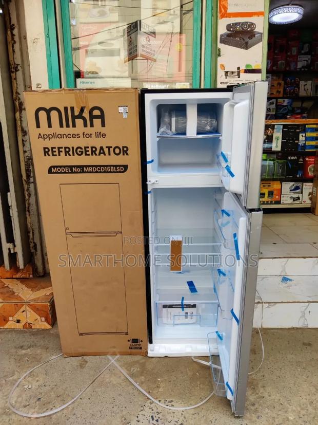 Mika Defrost 168litres Double Door Fridge