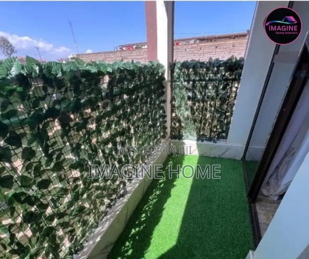 Beautiful Place With Artificial Green Fences - main view