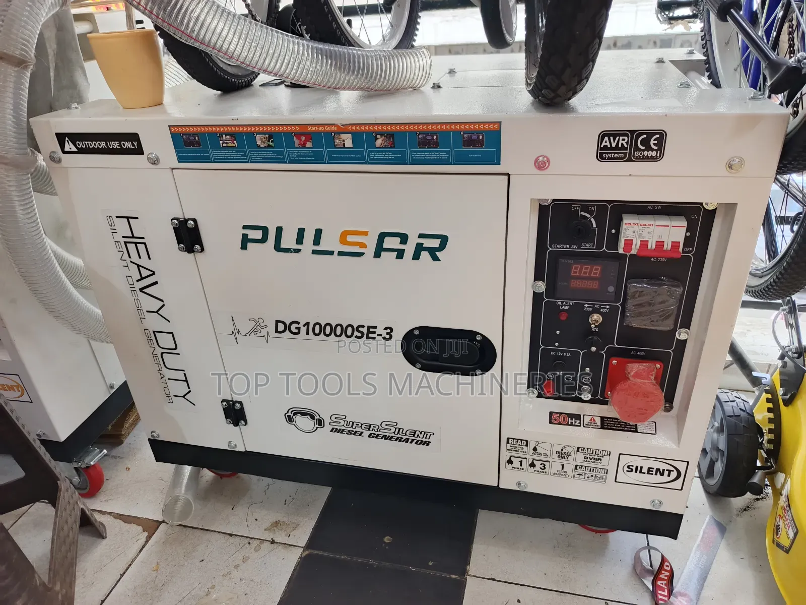 Pulsar 10kva Three Phase Diesel Silent Generator