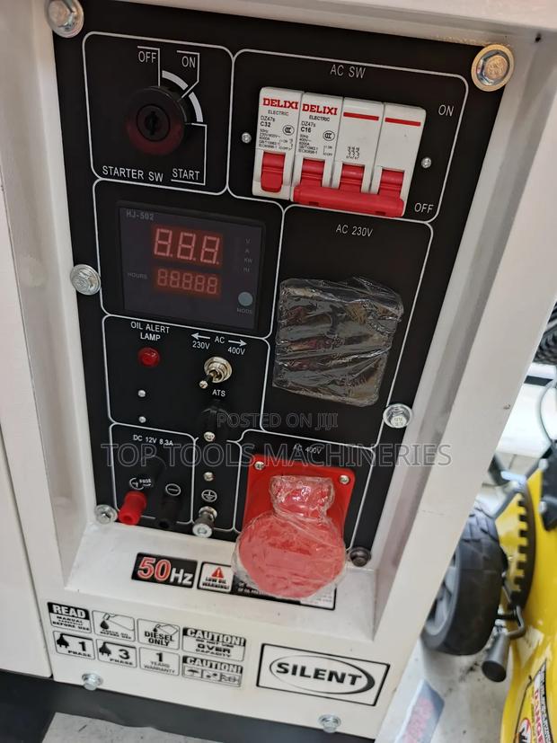 Pulsar 10kva Three Phase Diesel Silent Generator - thumbnail 3