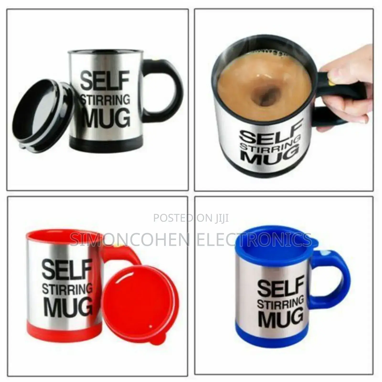 Battery Powered 2aaa Self Stirring Mug