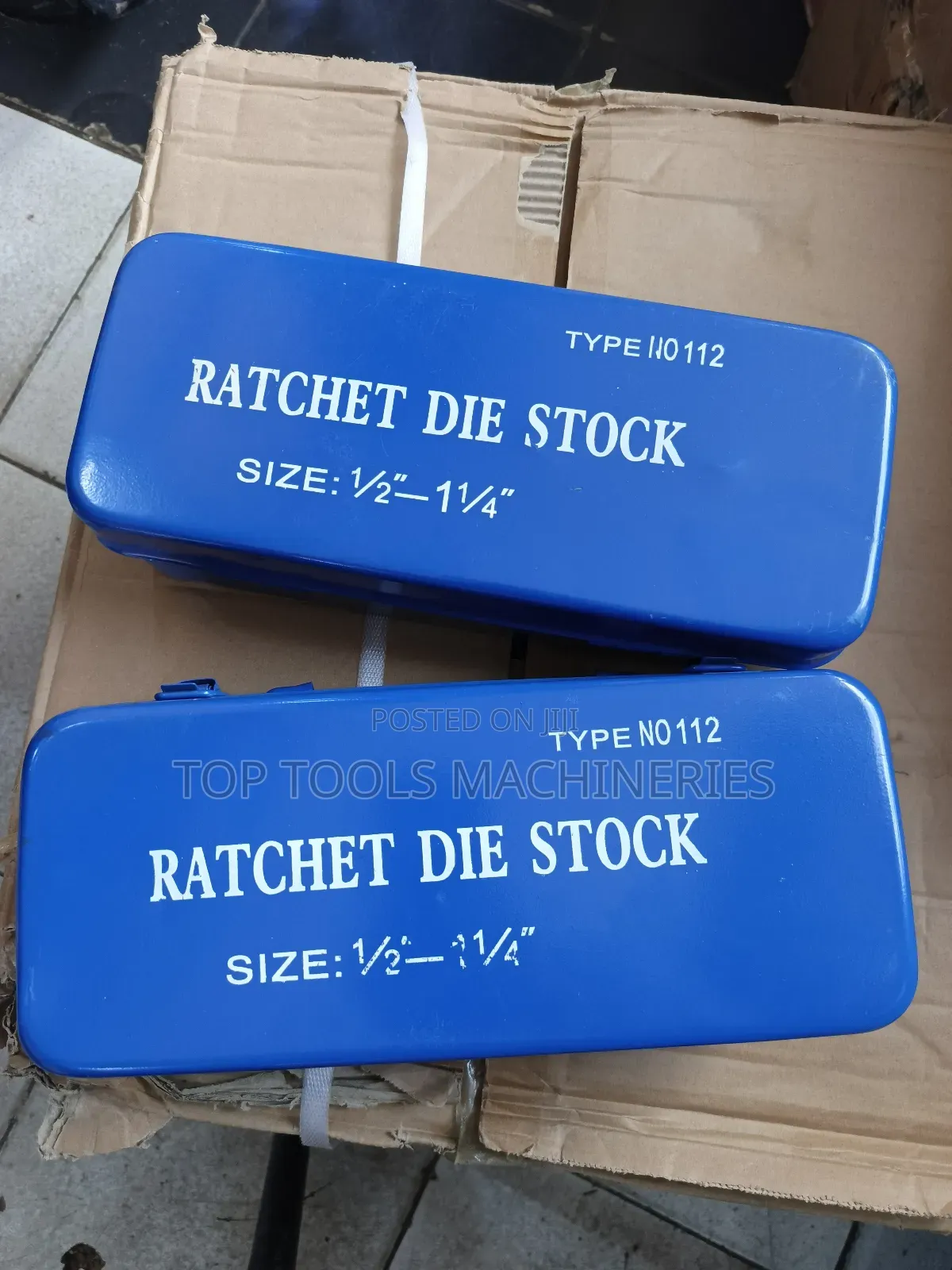Ratchet Die Stock 1⁄2 - 11⁄4