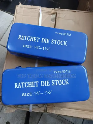 Ratchet Die Stock 1⁄2 - 11⁄4