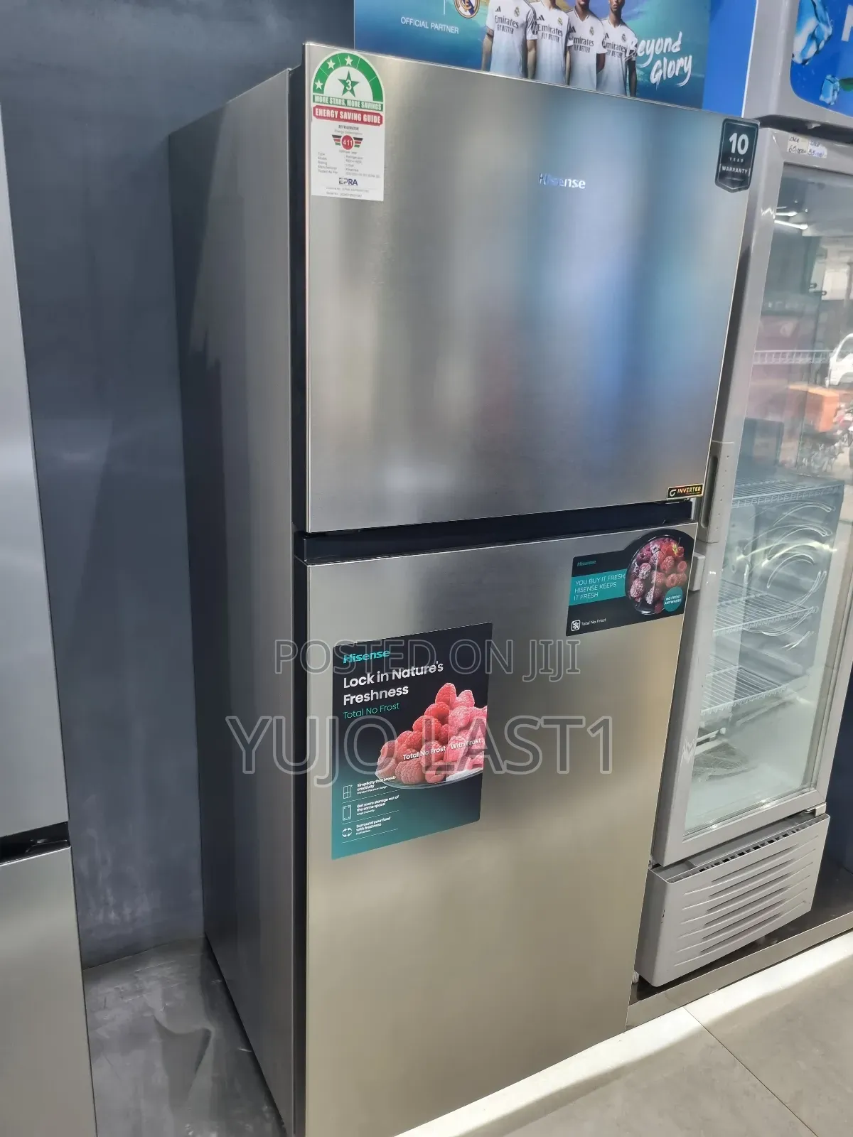 Hisense 424litres Ref418dr Double Door Non-Frost