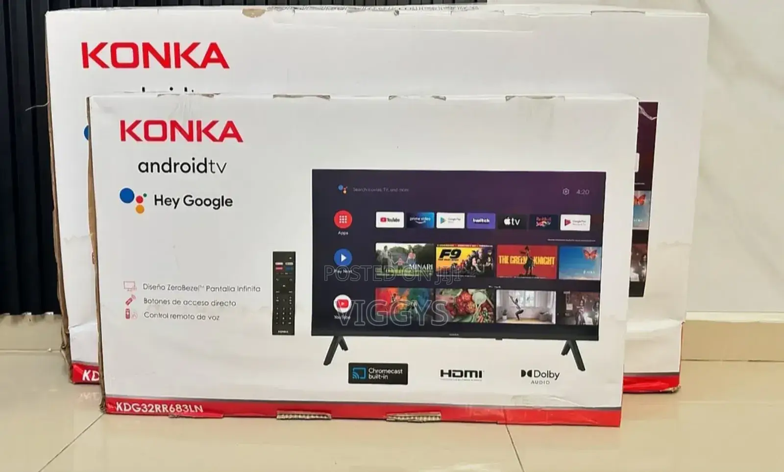 Konka 43 Inches. Smart Android Tv
