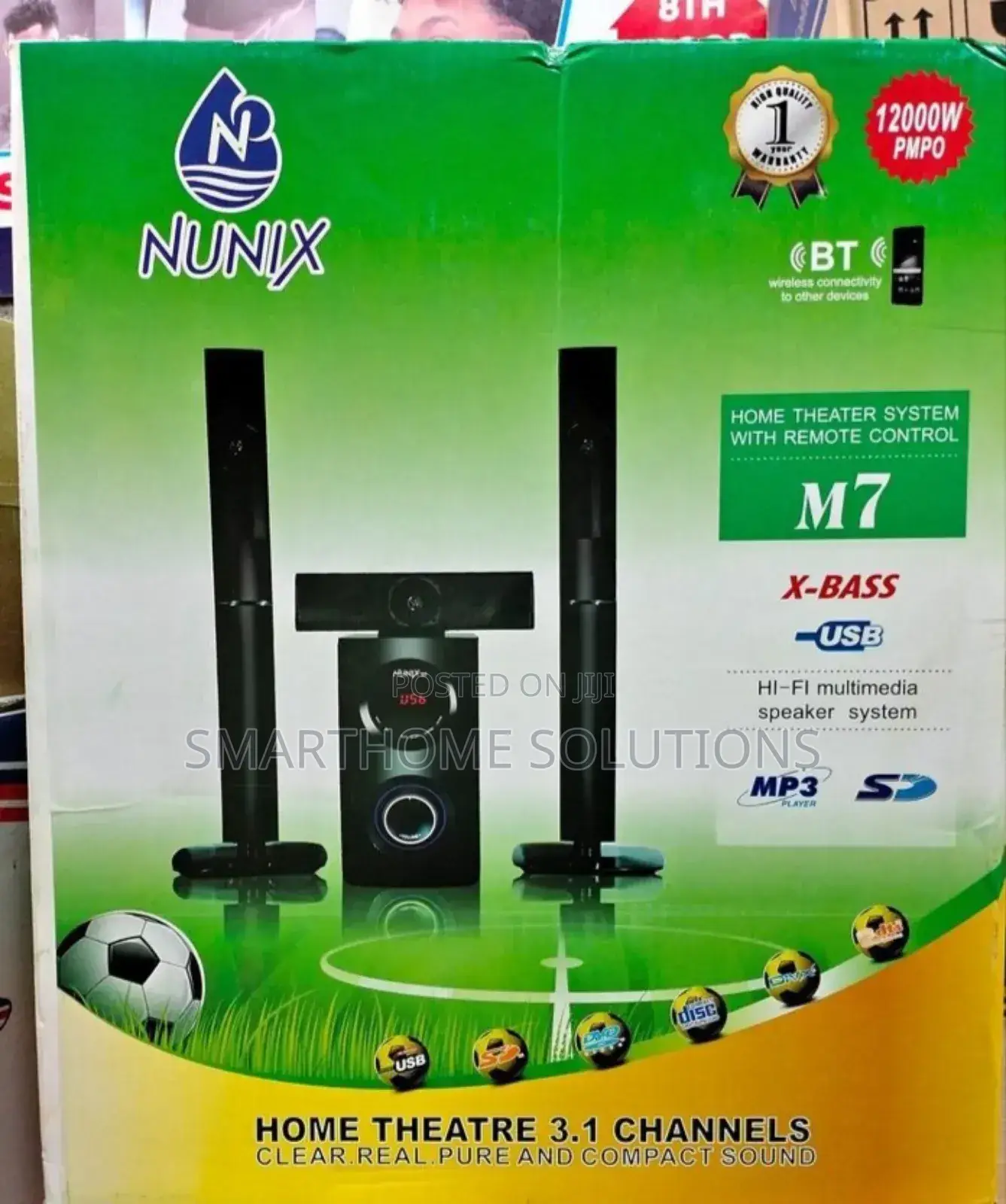Nunix M7 3.1ch Home Theatre System