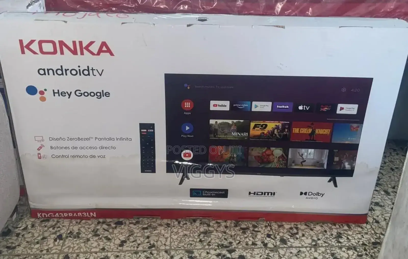 Konka. 43 Inches Smart Tv .