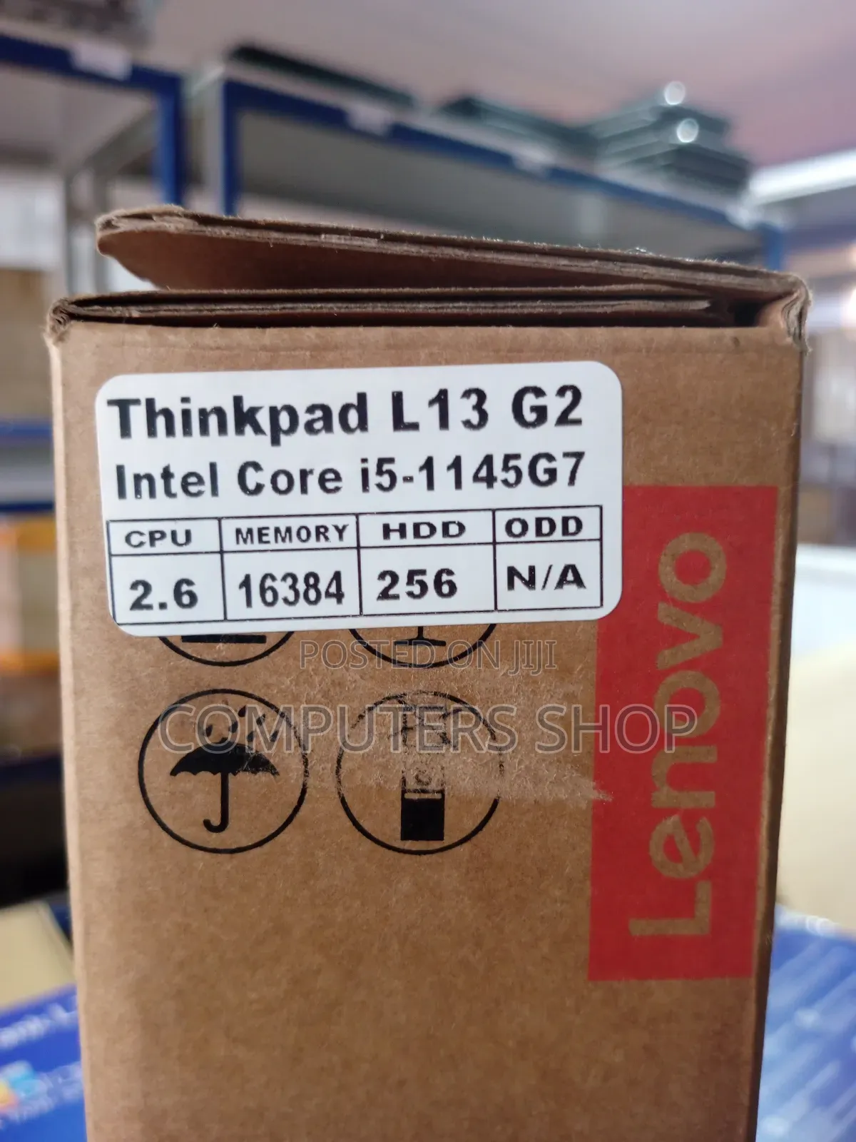 New Laptop Lenovo ThinkPad L13 Yoga 16GB Intel Core I5 SSD 256GB