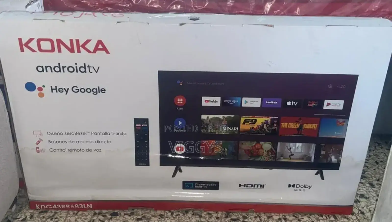 Konbnka 43 Inncches Android Tv