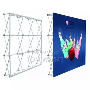 Foldable Stand Backdrop Banner Printed on a Heavy Fabric,