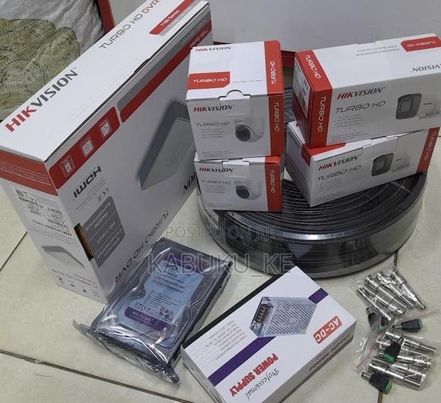 4 Cameras CCTV Complete Kit Full Package - main view