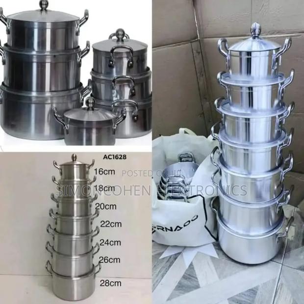 14pcs Heavy Aluminium Cookware Set - main view