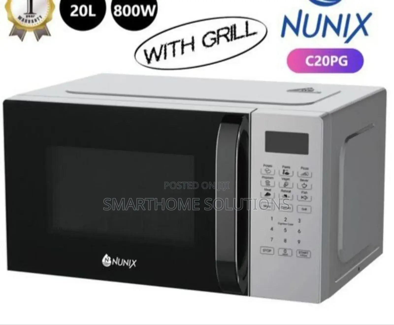 Nunix With Grill 20litres Microwave