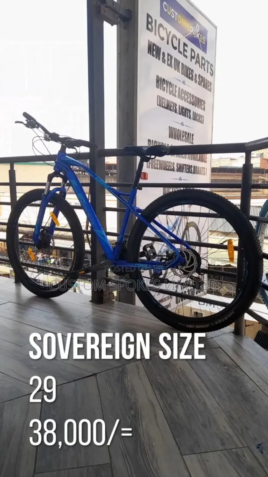 Sovereign 29er Free Pump, Reflectors, Puncture Kit
