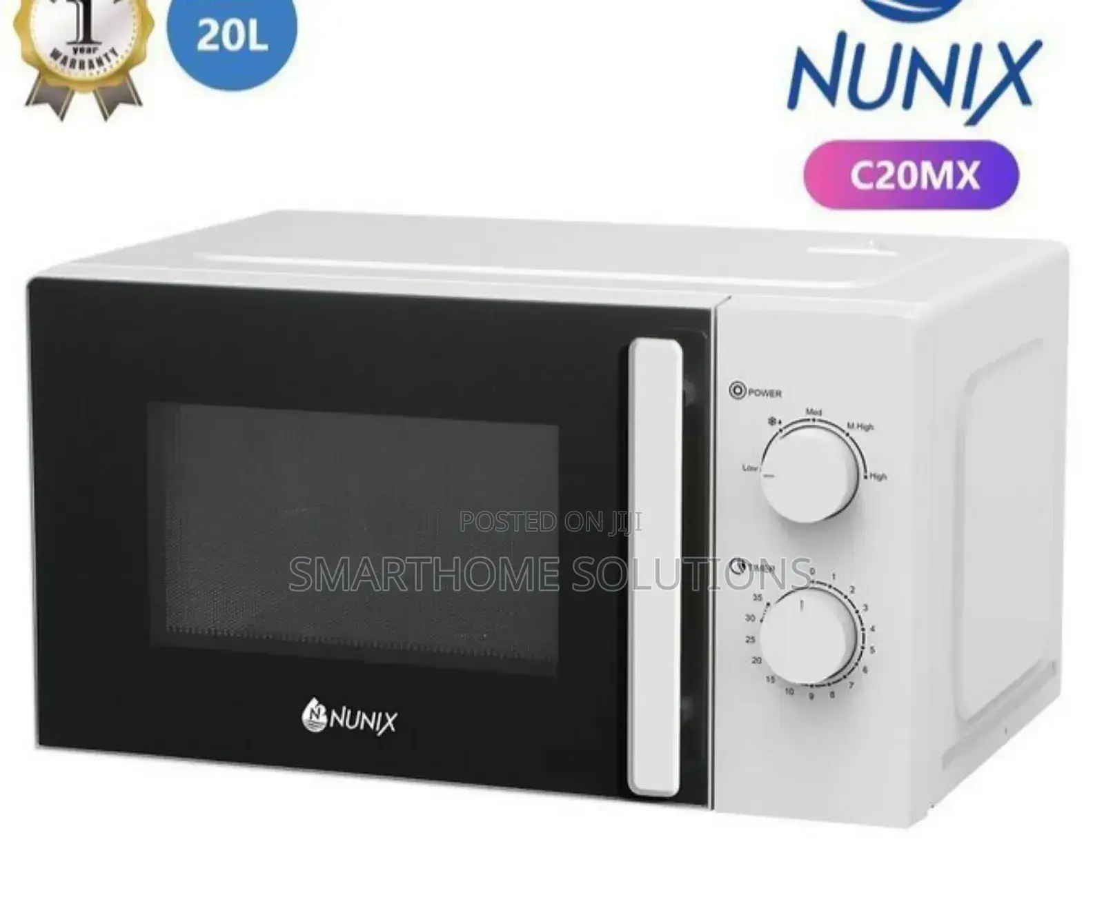 Nunix 20l Manual With Handle Microwave