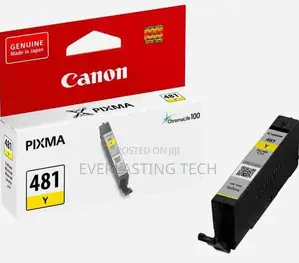 Canon Cli-481 Yellow Ink Cartridge