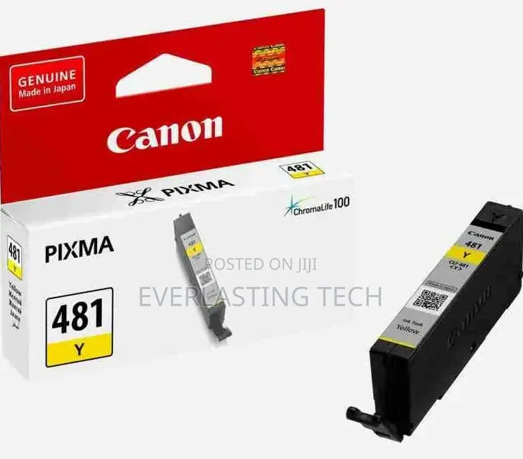 Canon Cli-481 Yellow Ink Cartridge