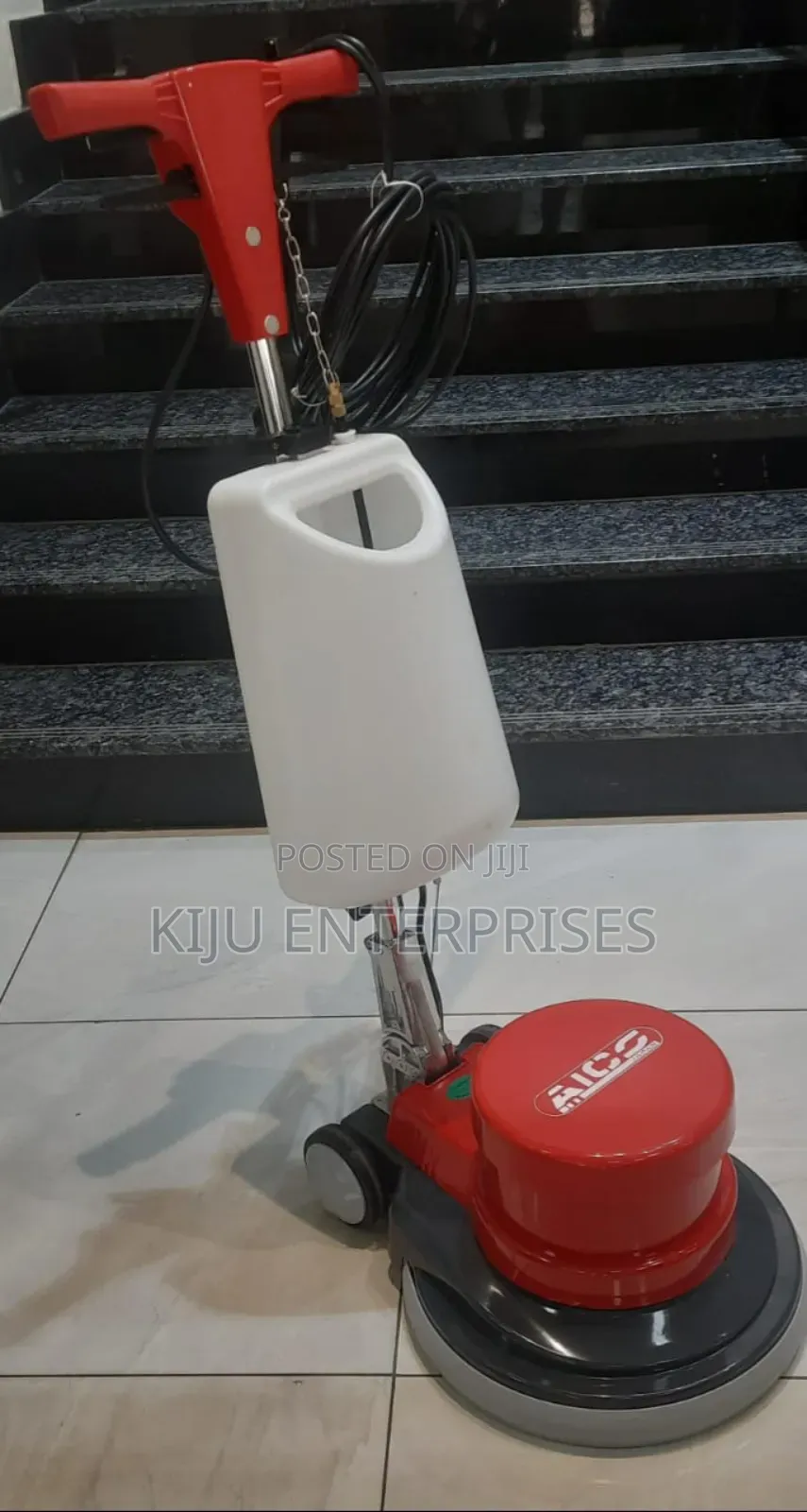 Aico Floor Scrubber Machine Red