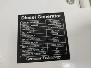 Girasol Generator 12kva Diesel Powered