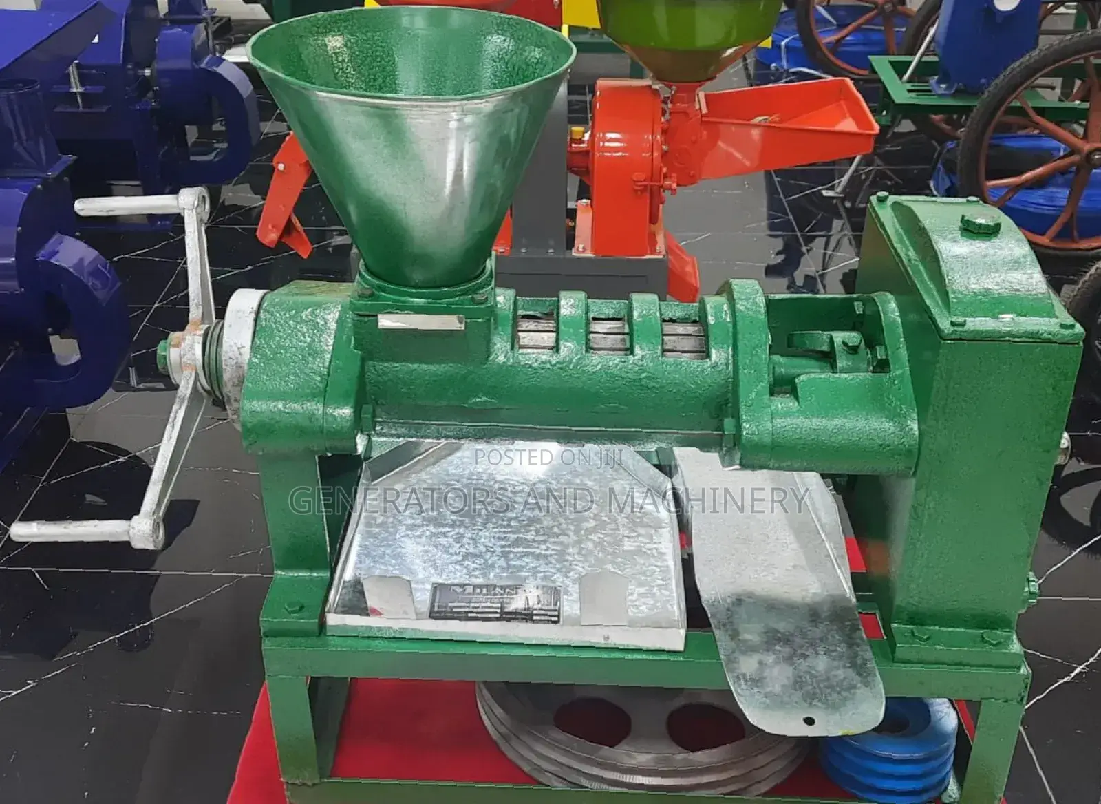 Green Oil Presser Machine