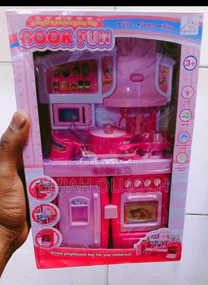 Pink Kitchen Pretend Toy