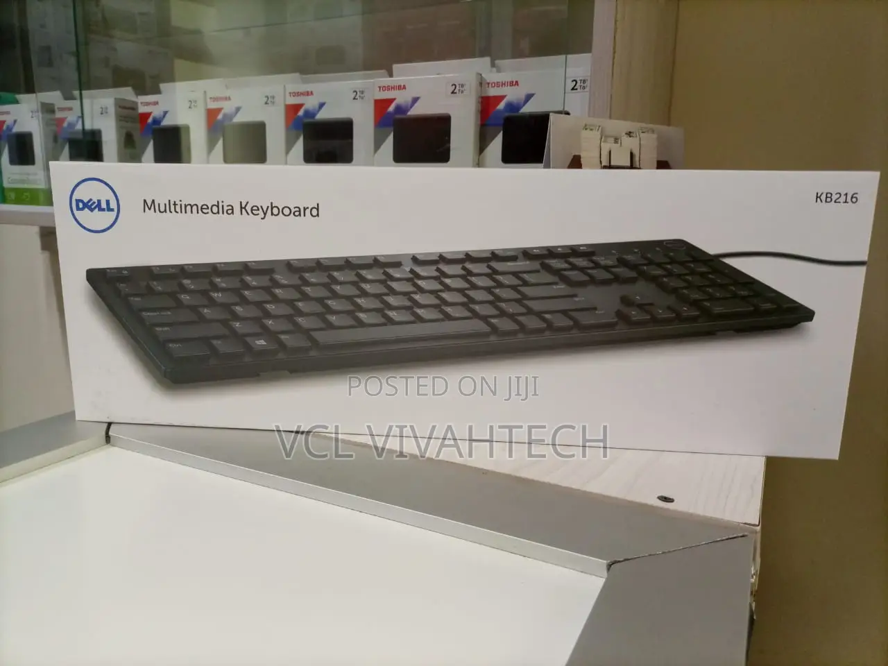 Dell Wired Keyboard - Black Kb216