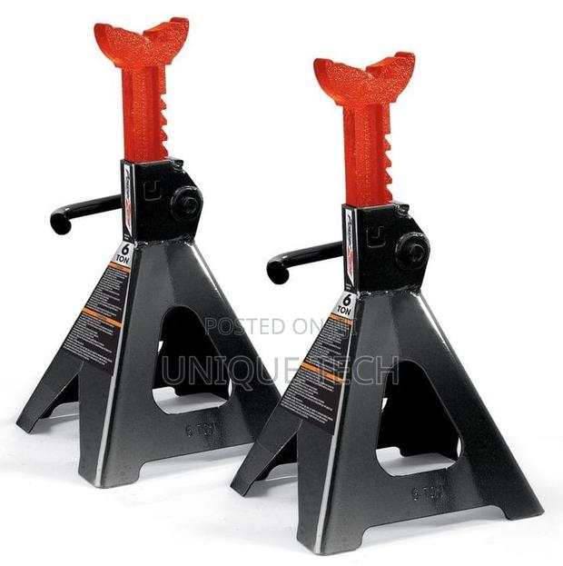 6 Ton High Grade Jack Stands Sold as a Pair - 2 Stands