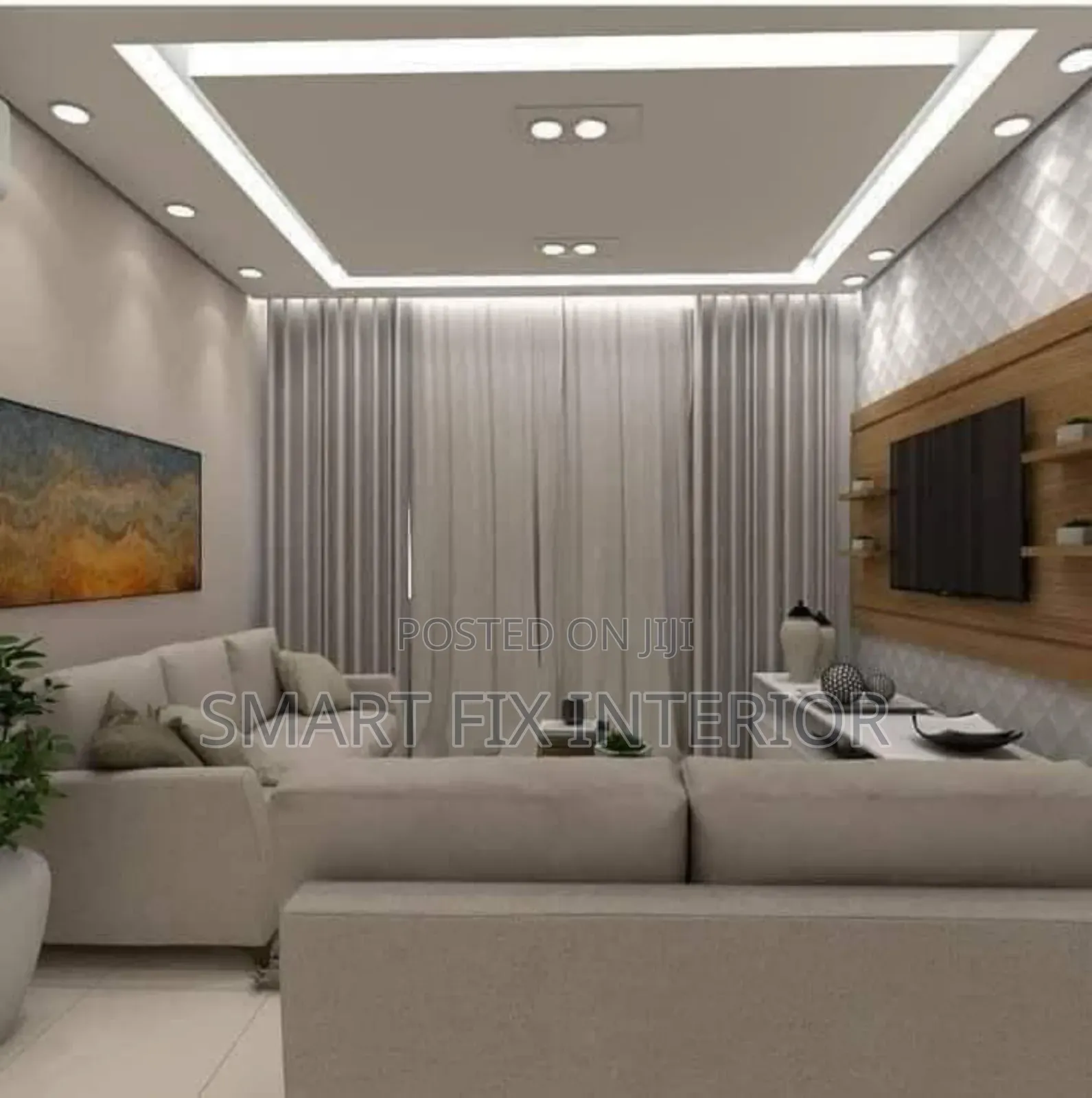 Gypsum Ceilings Design and Installation/Home Renovation