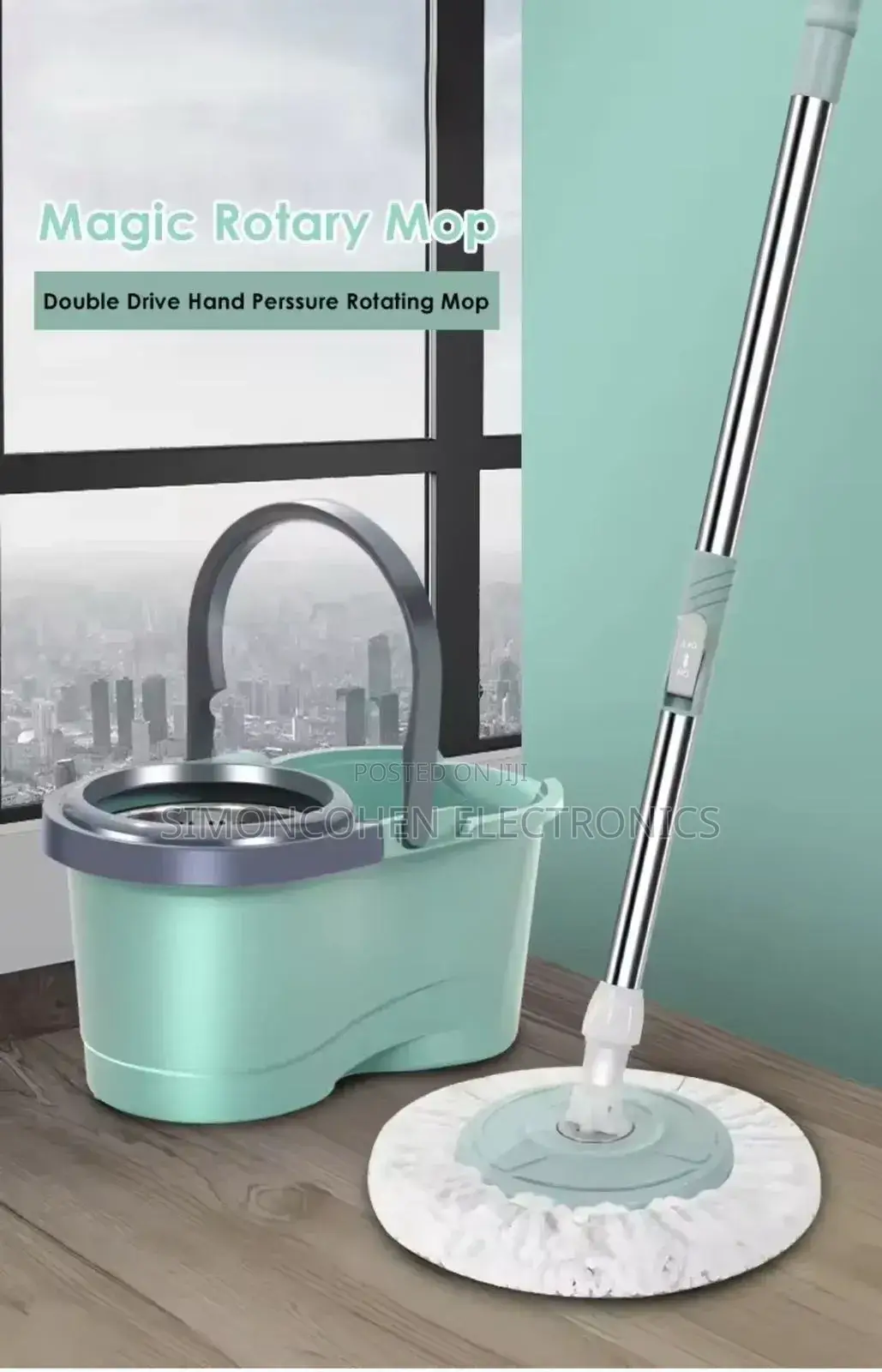 Metallic Magic Spin Mop