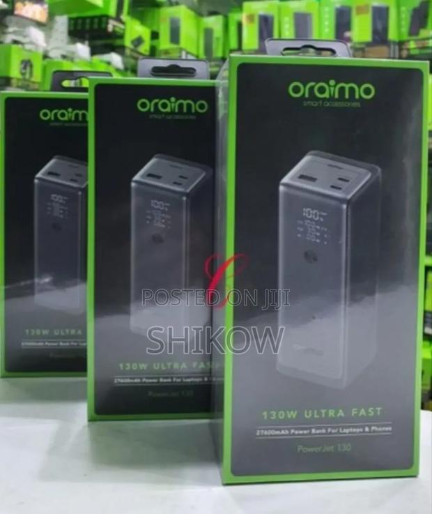 Oraimo Powerjet 130 130w Ultra Fast Power Bank