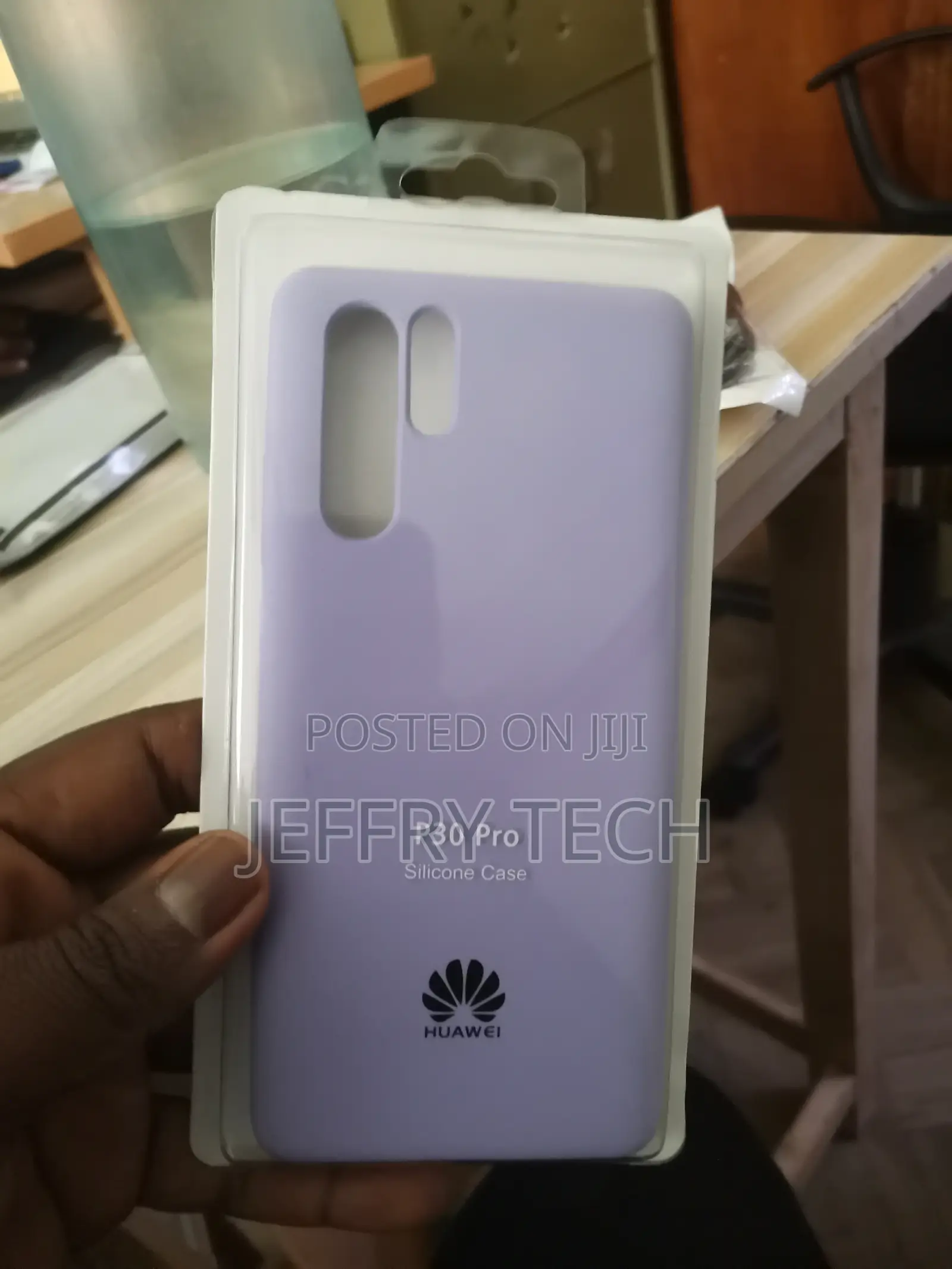 Amorvor Huawei P30 Pro Silicone Case Cover -Purple