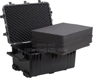 Black Waterproof Protective Case Hard Pelican Case