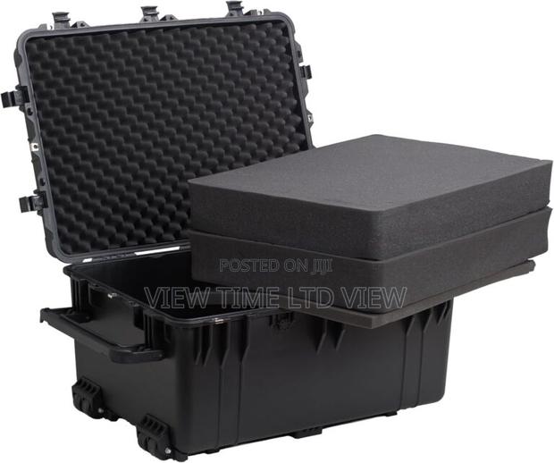 Black Waterproof Protective Case Hard Pelican Case - thumbnail 2