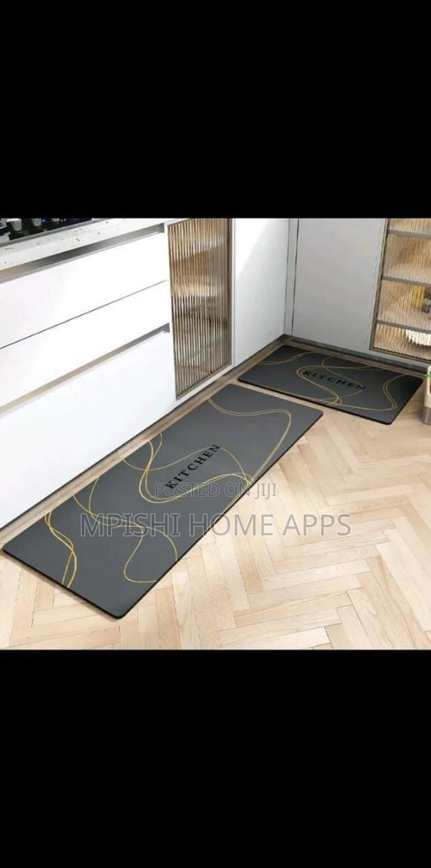 2 PCS Rubber Kitchen Mat - thumbnail 5