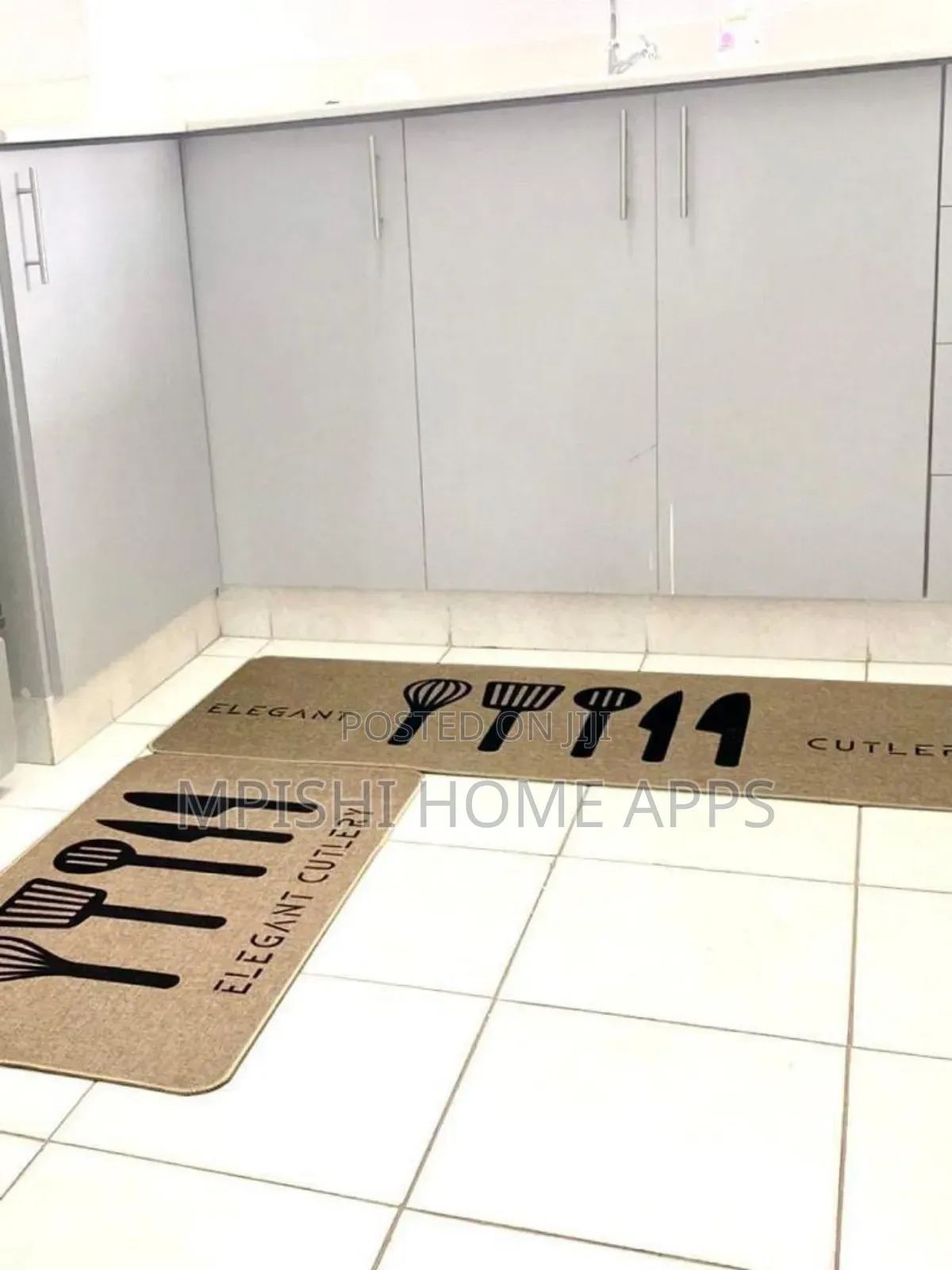 2 PCS Rubber Kitchen Mat