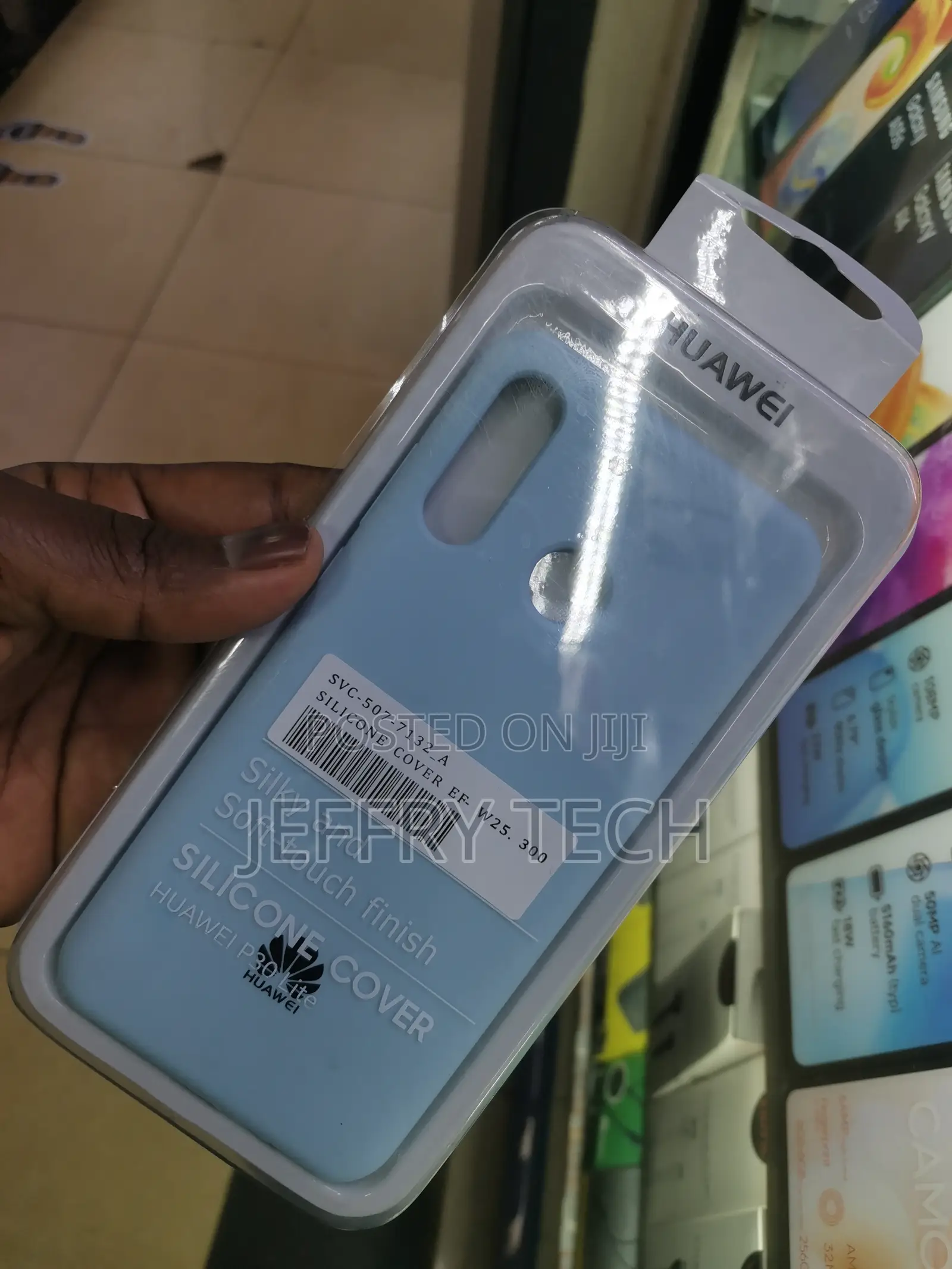 Supefly Cover for Huawei P30 Lite Thin Tpu Silicone-Purple