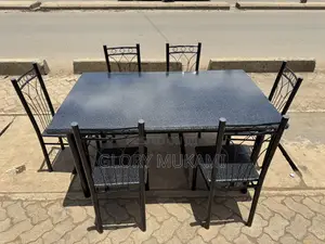 6 Set Black Dinning Set
