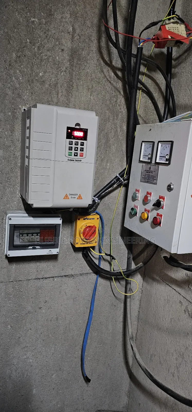 Borehole Solarization 11kw/15hp Submersible Pump Installatio