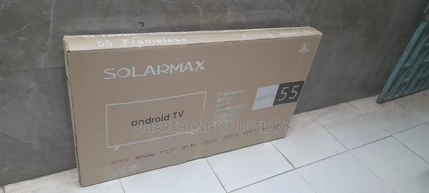 Solamx 55" Smart Android Frameless Television - thumbnail 2
