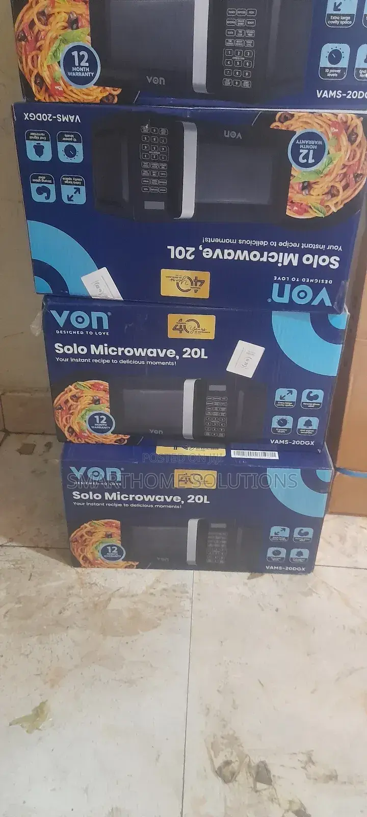 Von Digital 20l With Handle Microwave