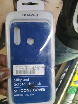 Personalised Huawei P30 Lite Silicone Case -Blue - thumbnail 2
