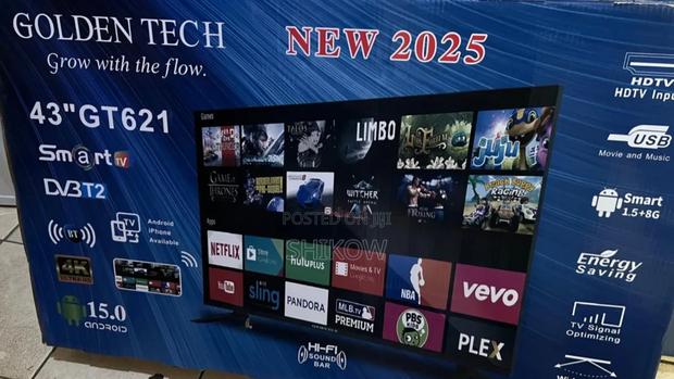Golden Tech 43 Inches Smart Android Digital Tv - thumbnail 2