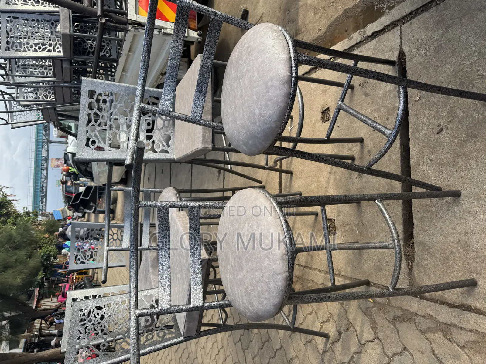 Grey Coated Sinatabu Chairs