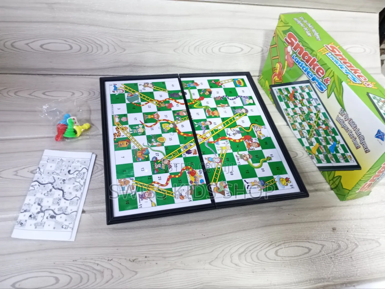 Magnetic Snakes and Ladders Game